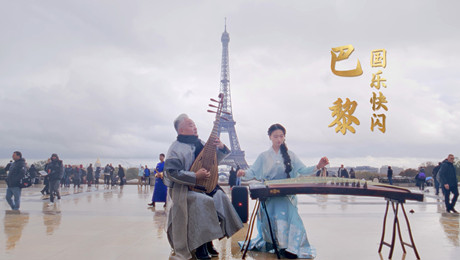 快闪演奏中国乐器在巴黎引起轰动
