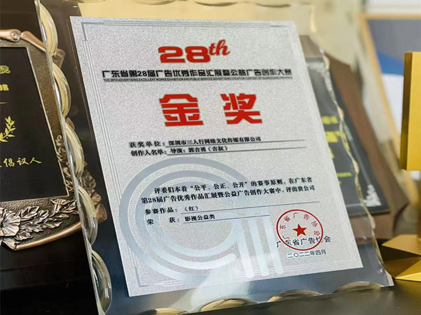 第28届广告优秀作品汇展金奖